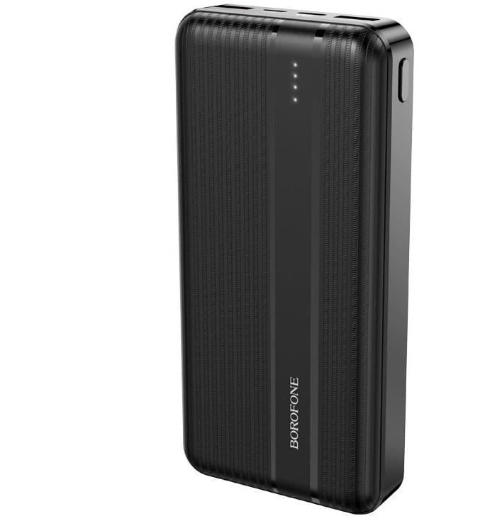 Портативне зарядне BOROFONE Uranus BJ9A 20000 mAh 2xUSB Type-C 20W QC Чорний Портативне зарядне BOROFONE Uranus BJ9A 20000 mAh 2xUSB Type-C 20W QC Чорний
