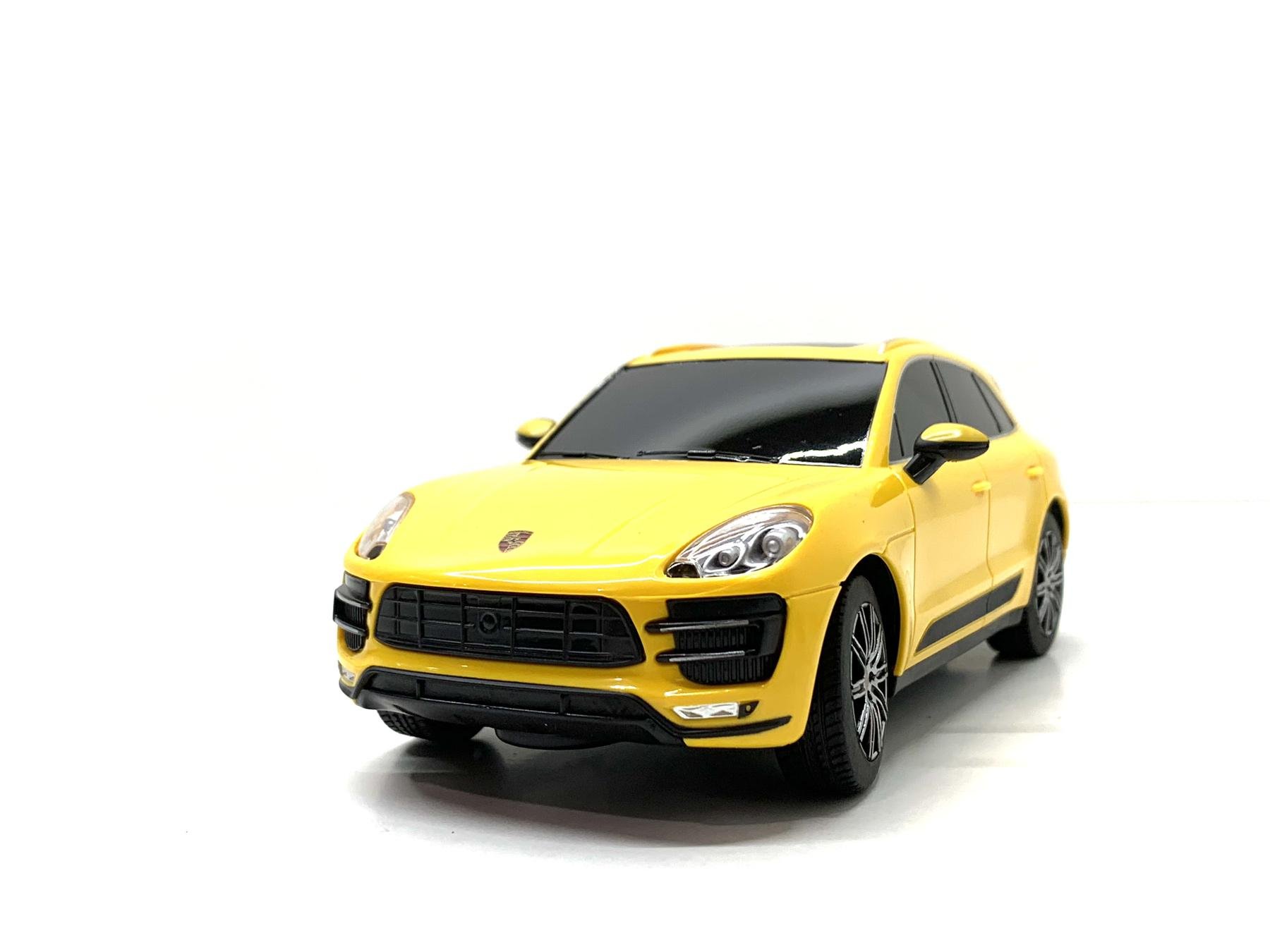 Машина на радиоуправлении Rastar Porsche Macan Turbo Желтый (71800)