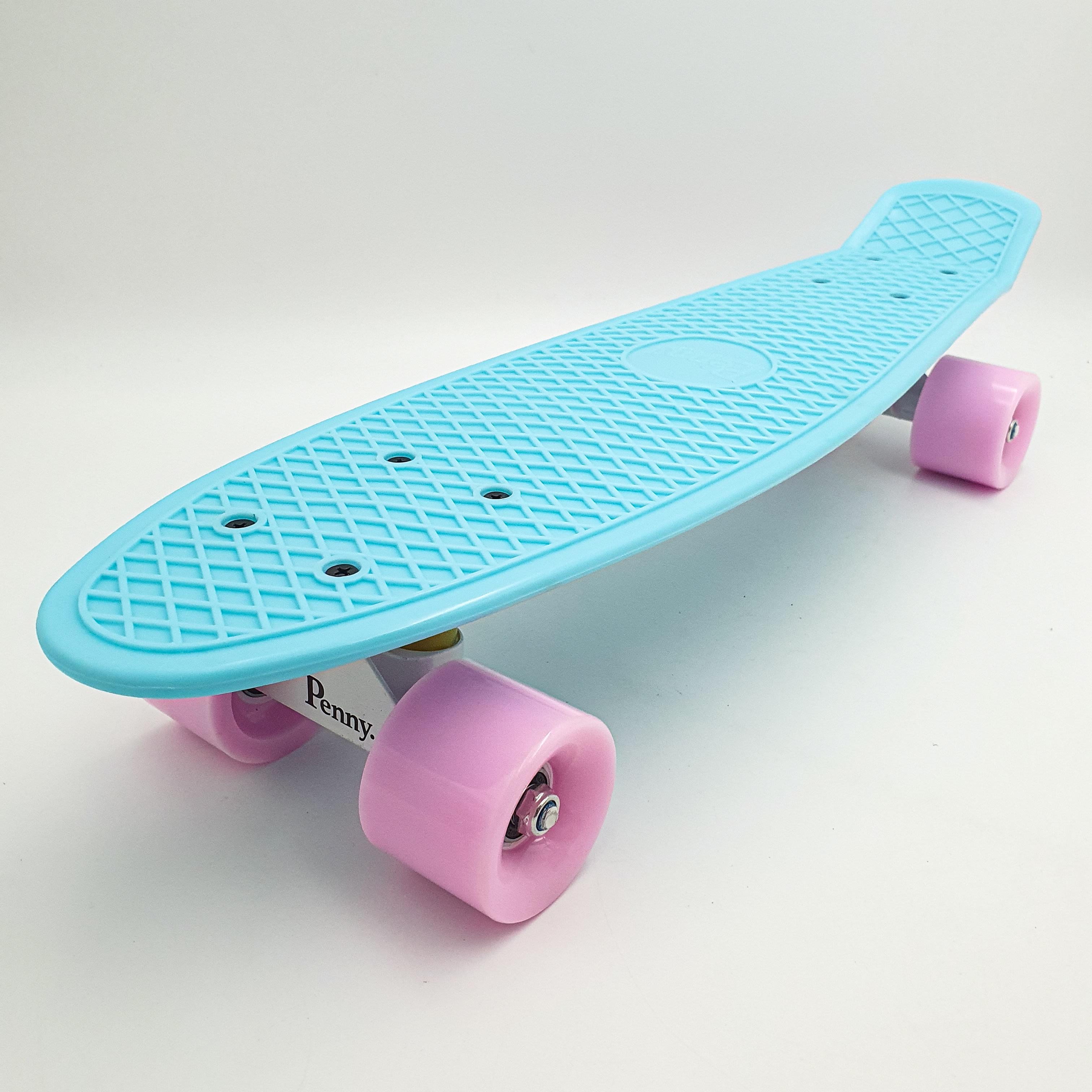 Пенниборд Pastel Series ABEC-7 55х15 см до 80 кг Бирюзовый