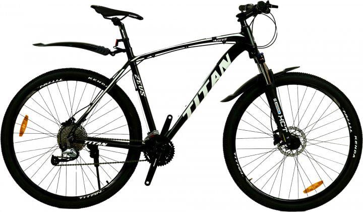 Велосипед Titan Zevs 2022 29" 21" Черный/Серый (4d361bbd)