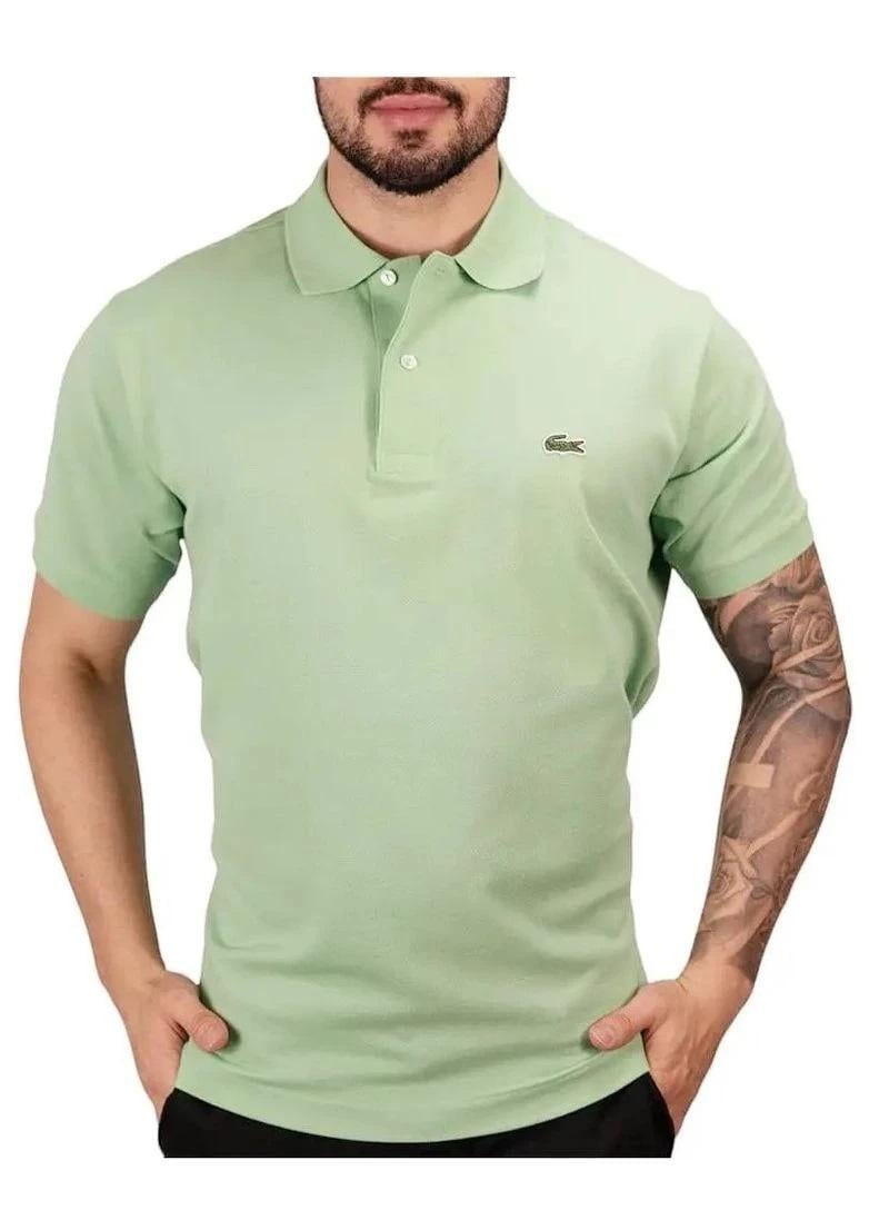 Поло мужское Lacoste Classic Fit Polo 245-4467 XXL Khaki Поло мужское Lacoste Classic Fit Polo 245-4467 XXL Khaki