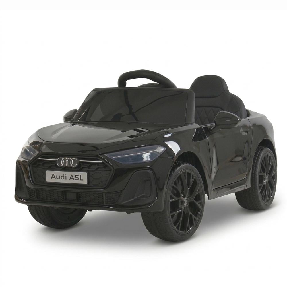 Детский электромобиль Audi 6506EBLR-2 M с двумя моторами по 35W Черный (37793338)