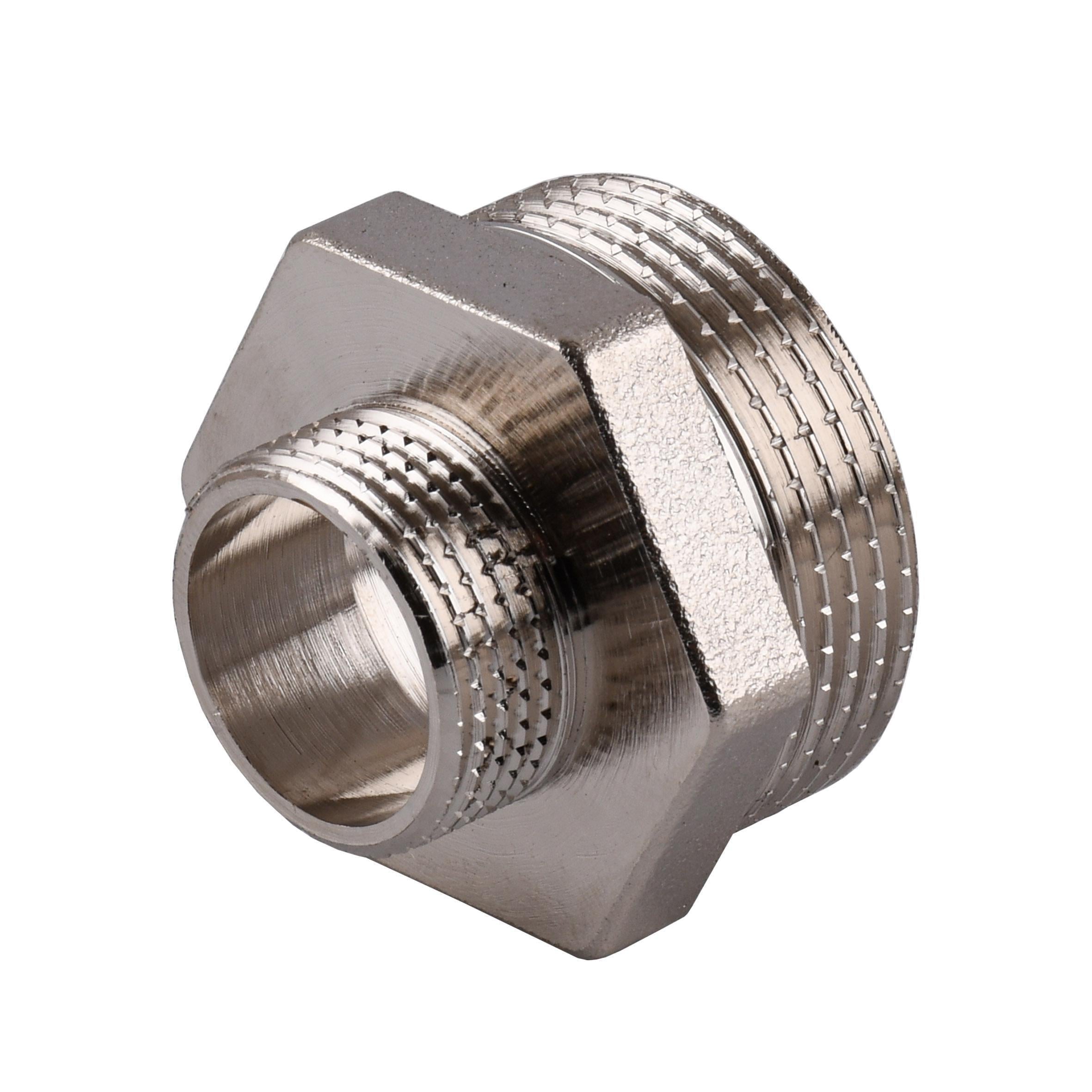 Ниппель редукционный Optimum NN642S 1 1/4"х 3/4"ЗЗ никелированный (000032175) Ниппель редукционный Optimum NN642S 1 1/4"х 3/4"ЗЗ никелированный (000032175)
