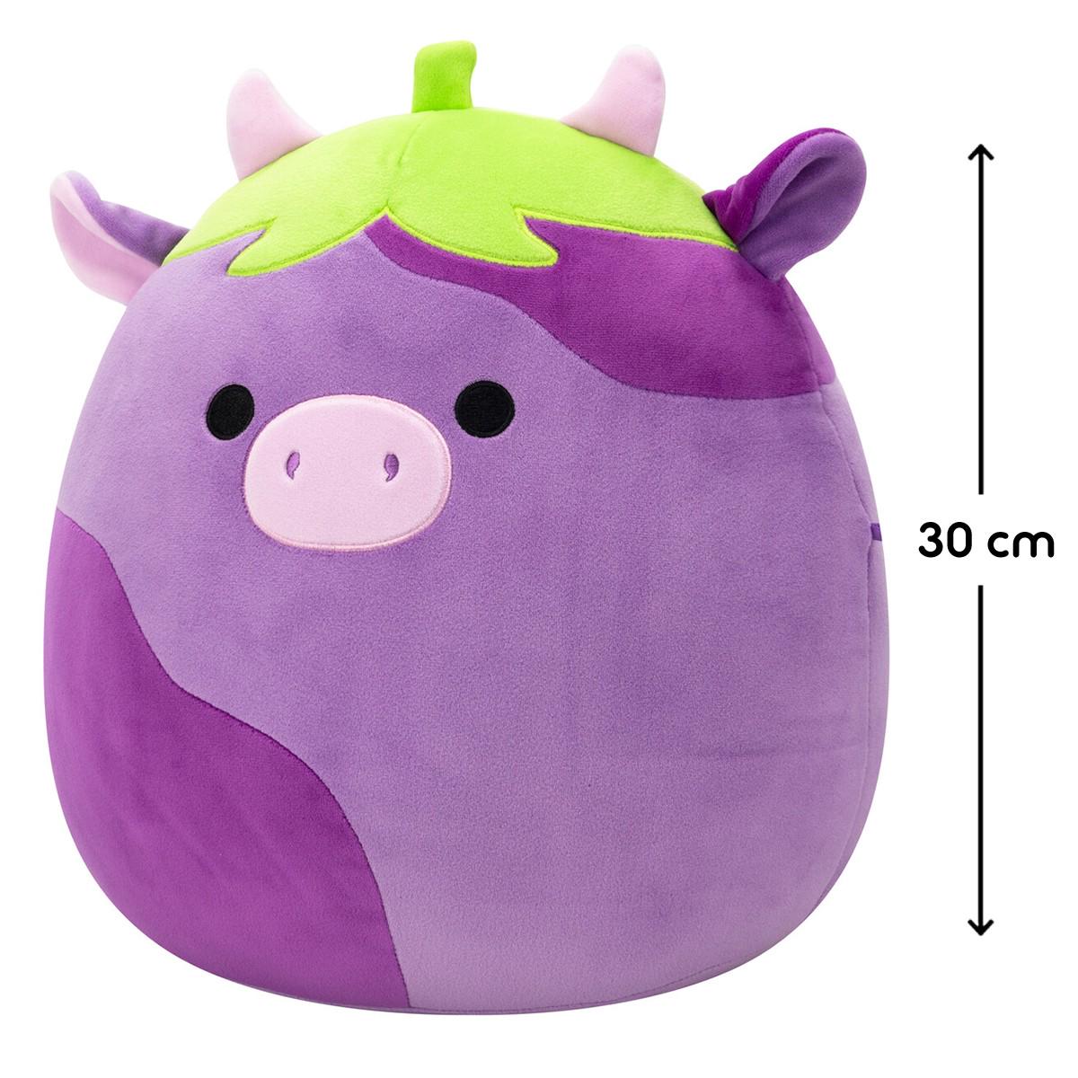 Іграшка м'яка SQUISHMALLOWS Корівка-баклажан Фредерік 30 см - фото 2 Іграшка м'яка SQUISHMALLOWS Корівка-баклажан Фредерік 30 см - фото 2