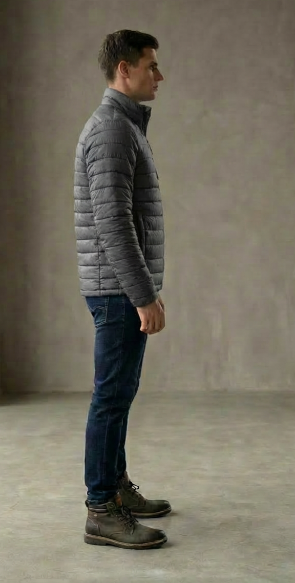 Куртка чоловіча Just Emporio S Сірий (1618) - фото 7 Куртка чоловіча Just Emporio S Сірий (1618) - фото 7