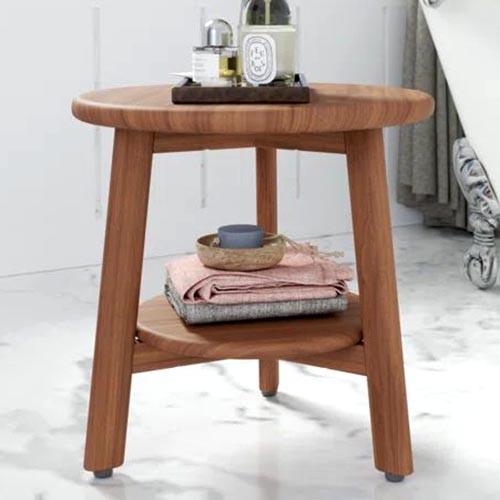 Табурет для ванной из дерева Хастер Шафран (ТВН-011106)