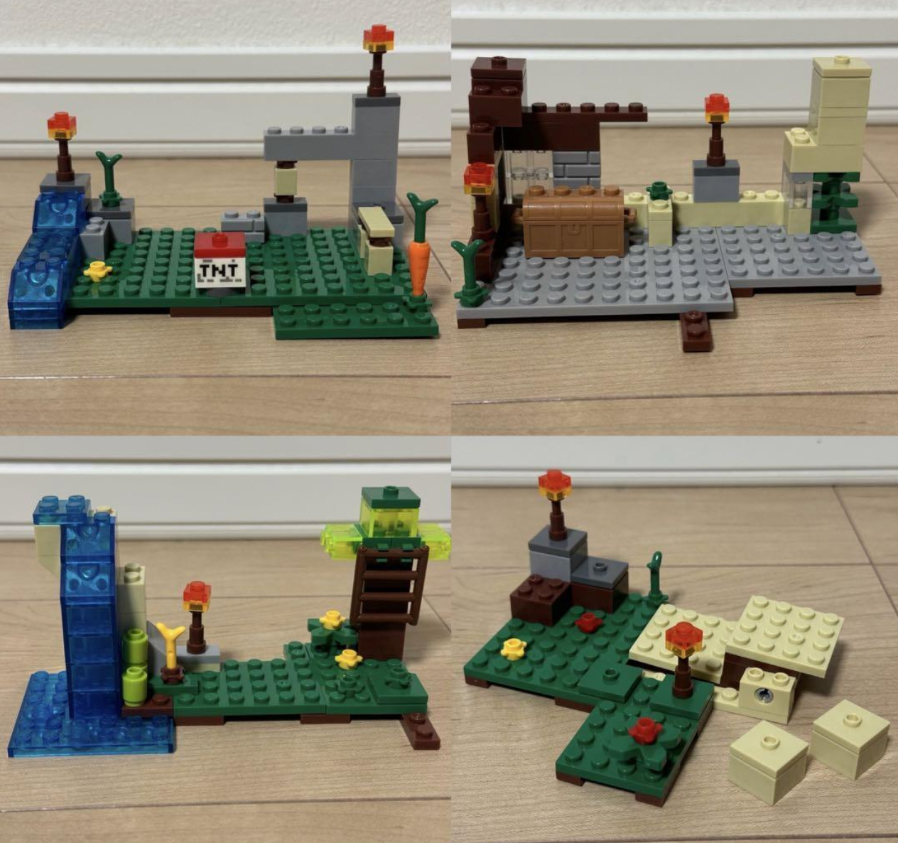 Конструктор My World Скеля біля водоспаду 310 деталей (SJ81005) - фото 4 Конструктор My World Скеля біля водоспаду 310 деталей (SJ81005) - фото 4