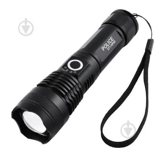 Фонарик Bailong BL X71 -P50/6987 1*26650 Черный