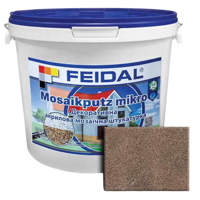 Штукатурка декоративна акрилова мозаїчна Feidal Mosaikputz mikro M13 15 кг (1886455851)