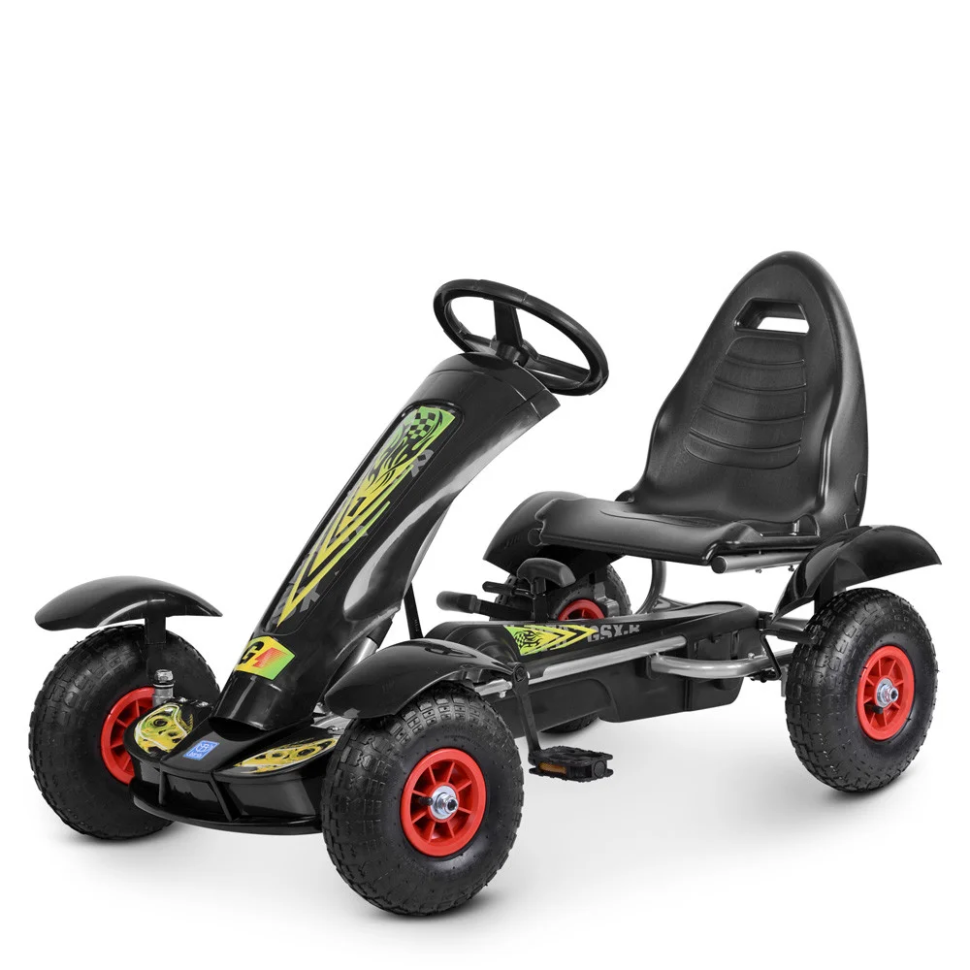 Велокарт дитячий Bambi kart M 1450-2 ручне гальмо (7317)