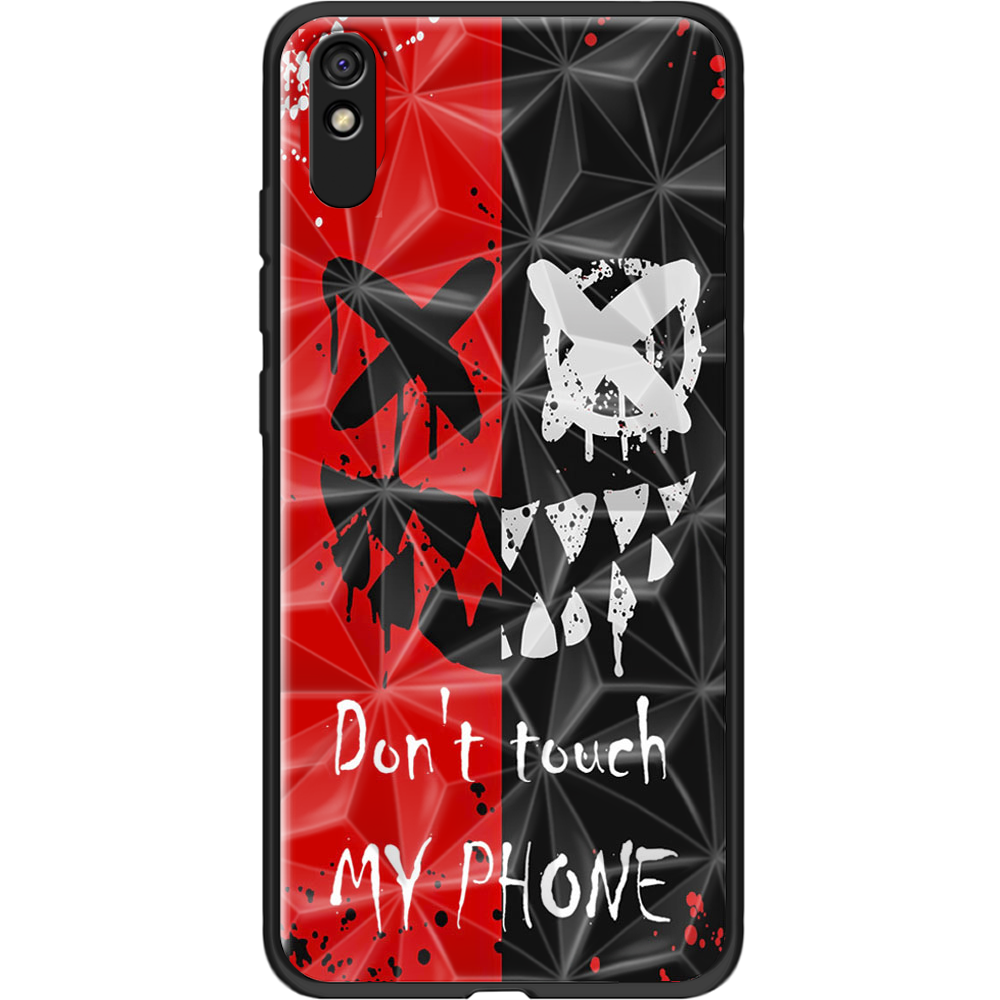 Чехол BoxFace Xiaomi Redmi 9A Bad Smile Черный силикон с призмой (40304-up2468-12345)