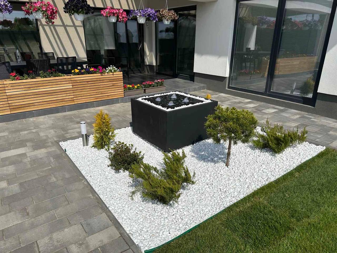 Фонтан садовый FOR №10 1000х1000х600 мм Белый (20494963) - фото 14