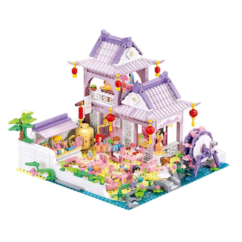 Конструктор Sluban M38-B1078 Girls Dream Чайный дом 981 дет. (114014)