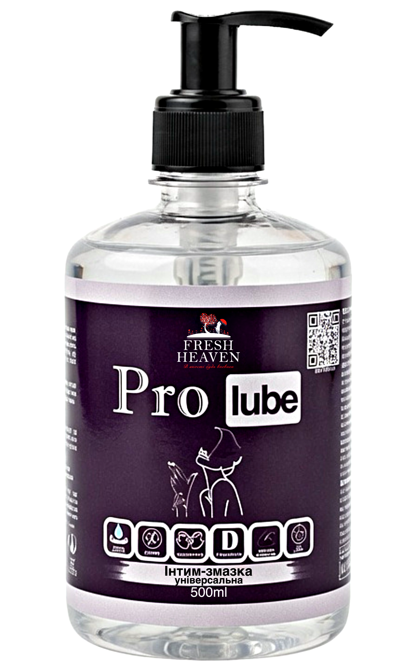 Интим-смазка унисекс Fresh Heaven Pro Lube Home 500 мл (21800027)