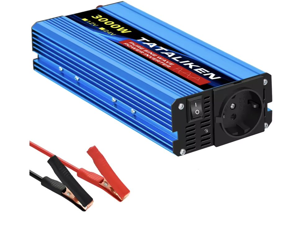 Инвертор Tataliken 12V на 220V 3000W чистый синус