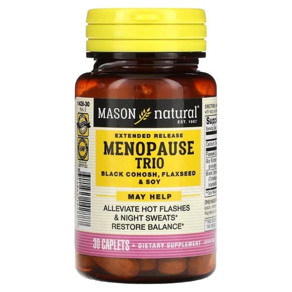 Комплекс при менопаузе Mason Natural Menopause Trio 30 Caplets Комплекс при менопаузе Mason Natural Menopause Trio 30 Caplets
