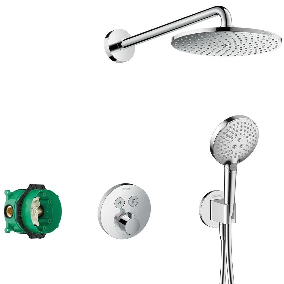 Душевая система скрытого типа Hansgrohe Raindance S 27951000 с верхним душем Хром (142019)