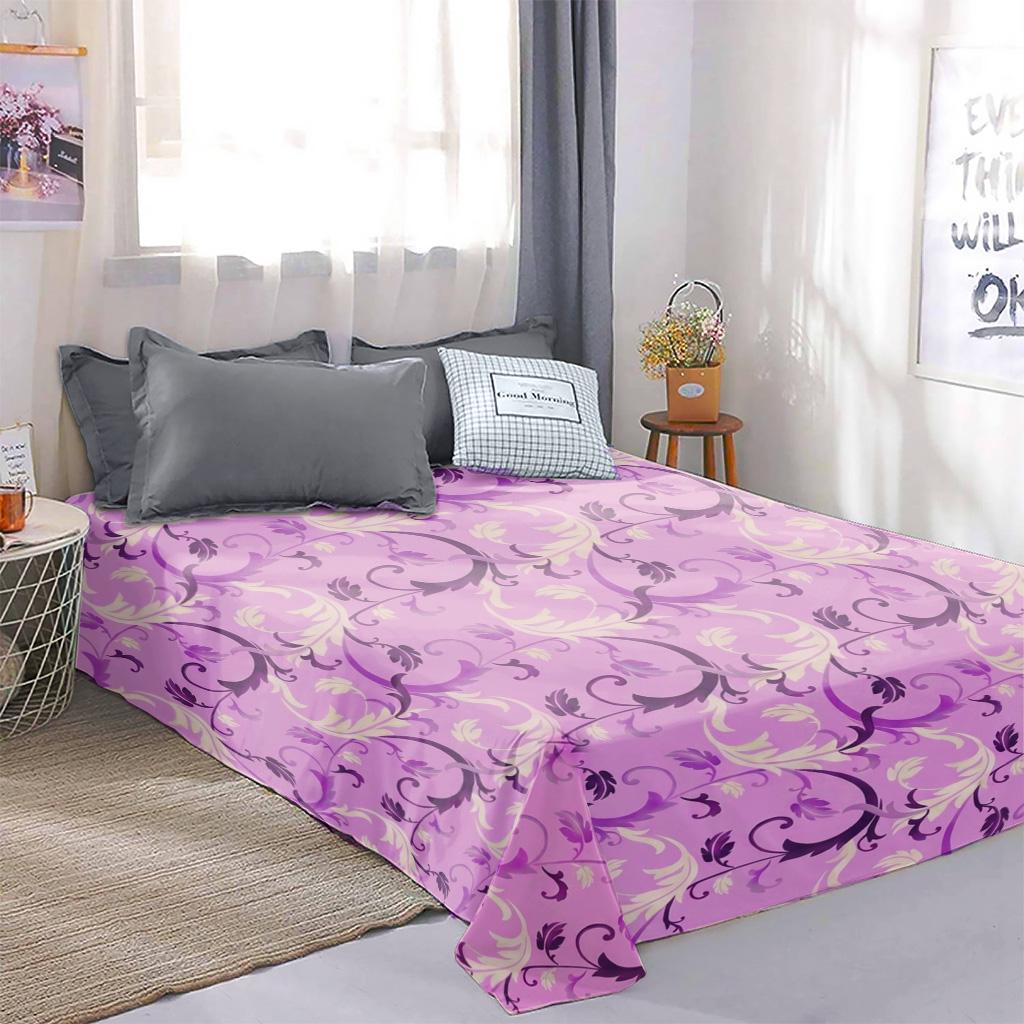 Простыня Zastelli 40-0576 безь 185х210 см Violet (17238)