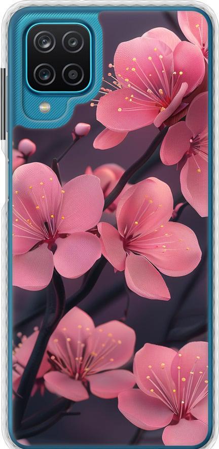 Чехол на Samsung Galaxy M12 M127F Пурпурная сакура (6075pc-2360-42517)