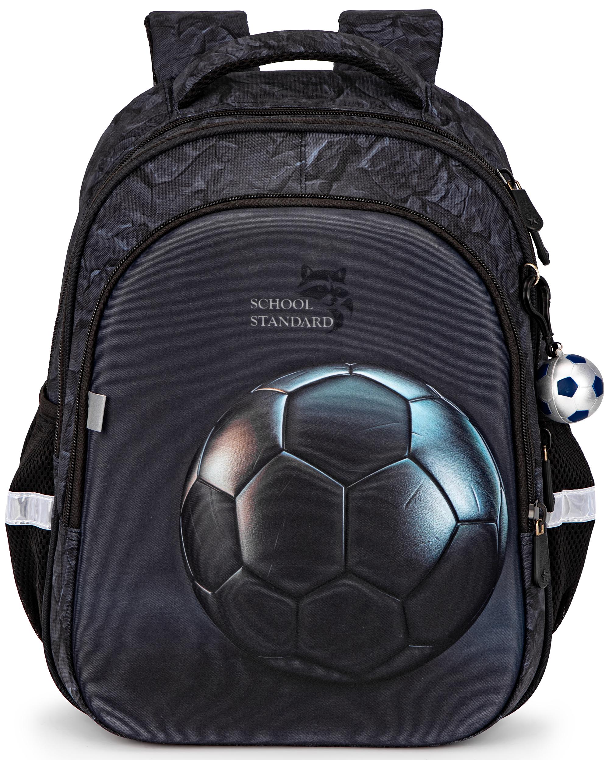 Шкільний рюкзак для хлопчика School Standard М'яч ортопедичний для першокласника 38х30х18 см (150-22) - фото 2