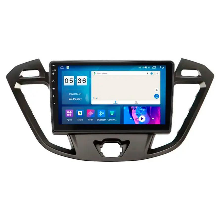 Автомагнитола штатная Lesko для Ford Tourneo Custom I рестайлинг 2017-2025 9" 4/64Gb CarPlay 4G Wi-Fi GPS