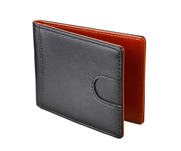 Кошелек с зажимом RFID 9602 Черный