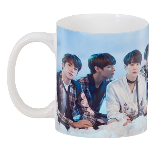 Чашка Gee! БТС в пуху BTS BTS 02.53 Чашка Gee! БТС в пуху BTS BTS 02.53