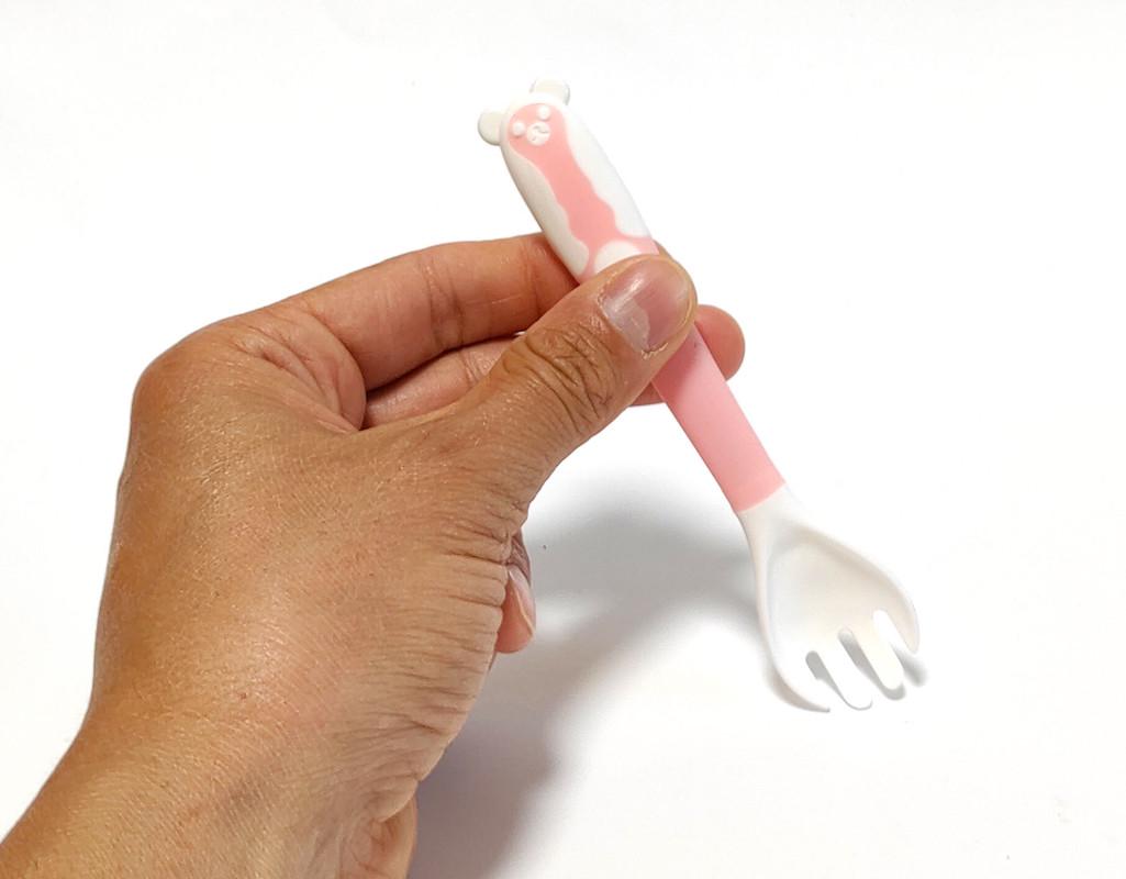 Набор столовых приборов Bimbo для детей 2 пр. в виде мишки в чехле Розовый - фото 2 Набор столовых приборов Bimbo для детей 2 пр. в виде мишки в чехле Розовый - фото 2