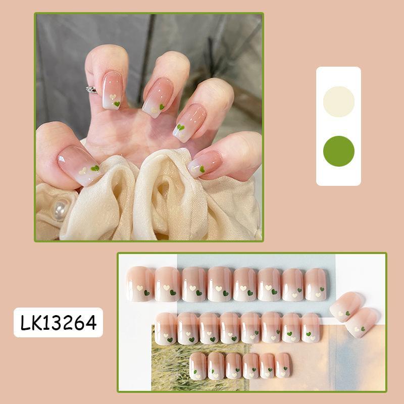 Накладные ногти с клеем Bananahall LK13264 24 шт. Бежевый (A9876) - фото 3 Накладные ногти с клеем Bananahall LK13264 24 шт. Бежевый (A9876) - фото 3