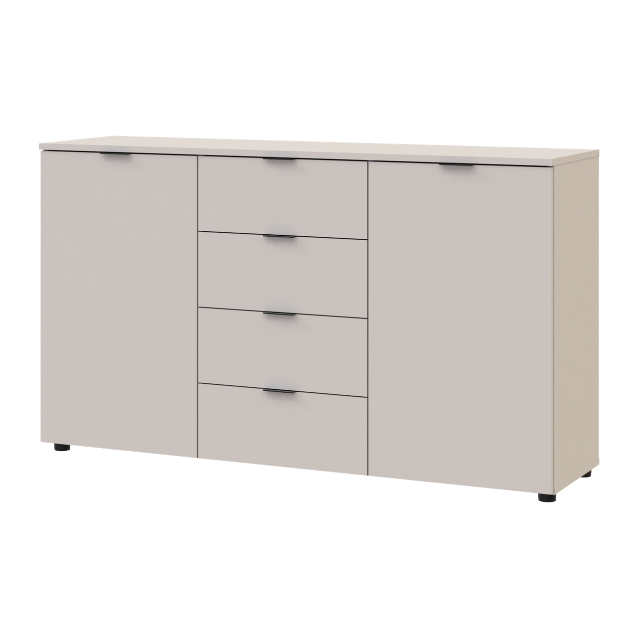 Комод в спальню Doros Рон 5 140х38х81 см Кашемир (DRS-011456) - фото 1 Комод в спальню Doros Рон 5 140х38х81 см Кашемир (DRS-011456) - фото 1