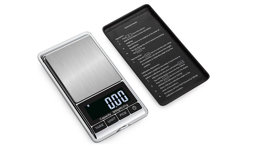 Высокоточные мини весы Digital scale 500 гр. - фото 4