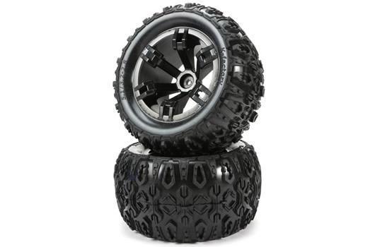 Запчастина для моделей Team Magic E5 Mounted Tire 2p (36969)