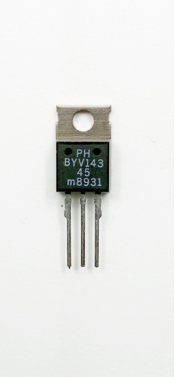 Діодний напівміст Шотки BYV143-45 45V 2x15A 23ns D2-Pak (12191)
