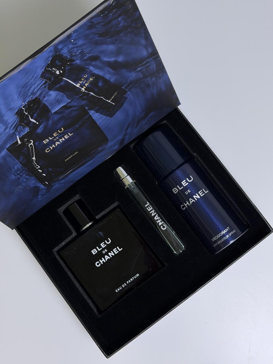 Набір подарунковий чоловічий аромат схожий на Bleu de Chanel 3в1 (34832381)