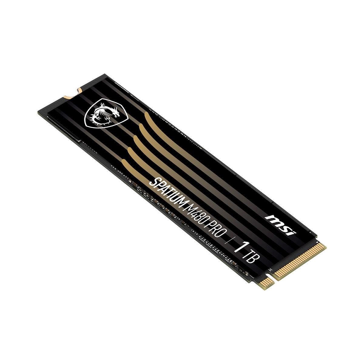 SSD-диск MSI Spatium M480 Pro 1 TB (S78-440L1G0-P83) - фото 2 SSD-диск MSI Spatium M480 Pro 1 TB (S78-440L1G0-P83) - фото 2