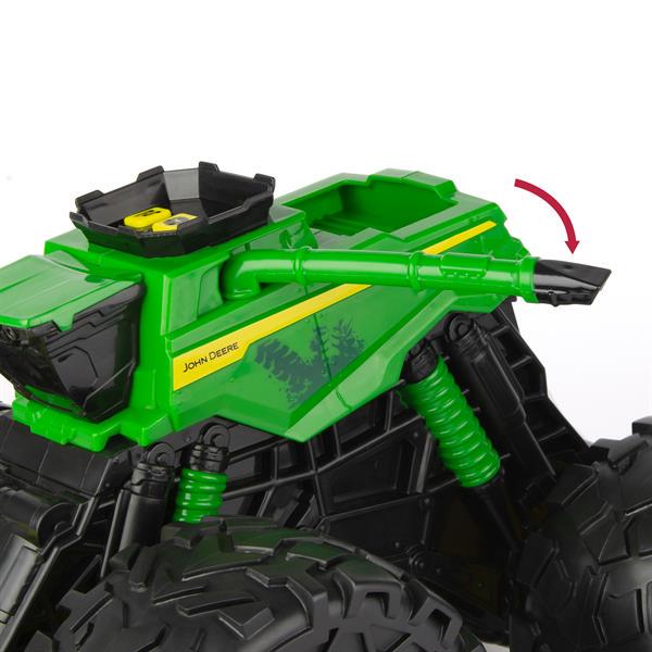 Игрушечный комбайн John Deere Kids Monster Treads с молотилкой и большими колесами (47329) - фото 7