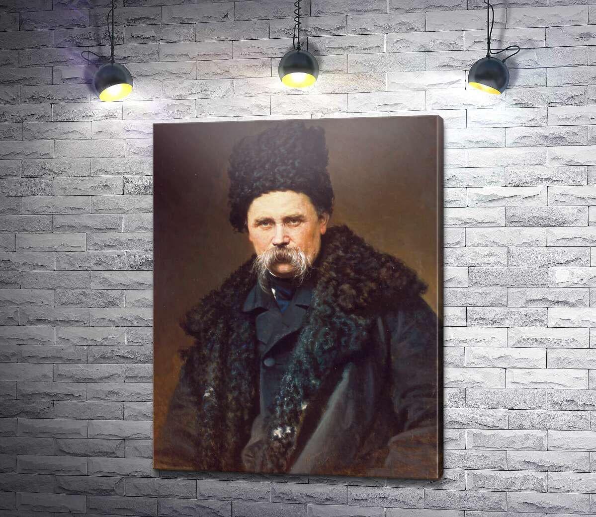 Картина ArtPoster Тарас Шевченко - Иван Крамской 77x100 см Модуль №1 (000183)