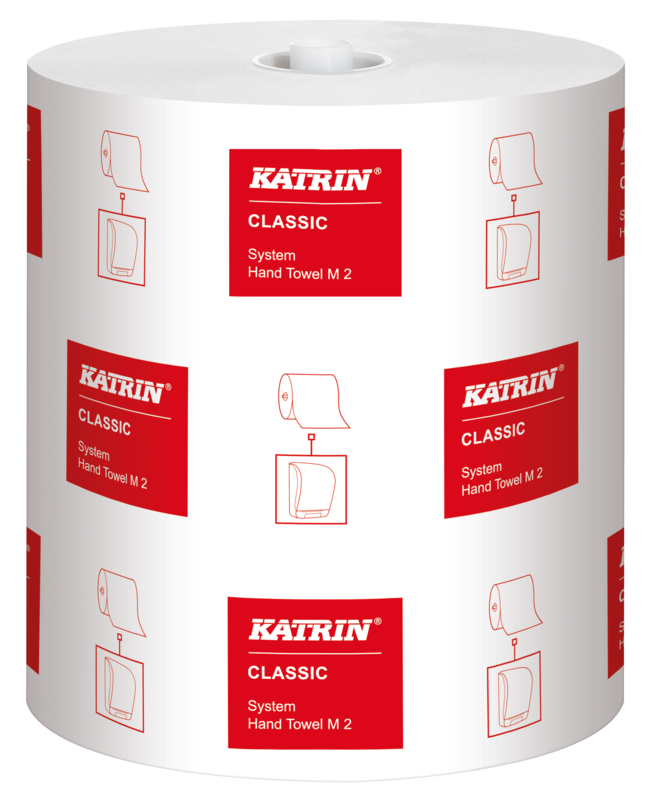 Бумажные полотенца Katrin Classic System towel M2 в рулоне 2 слоя 6 шт. (460102) - фото 2