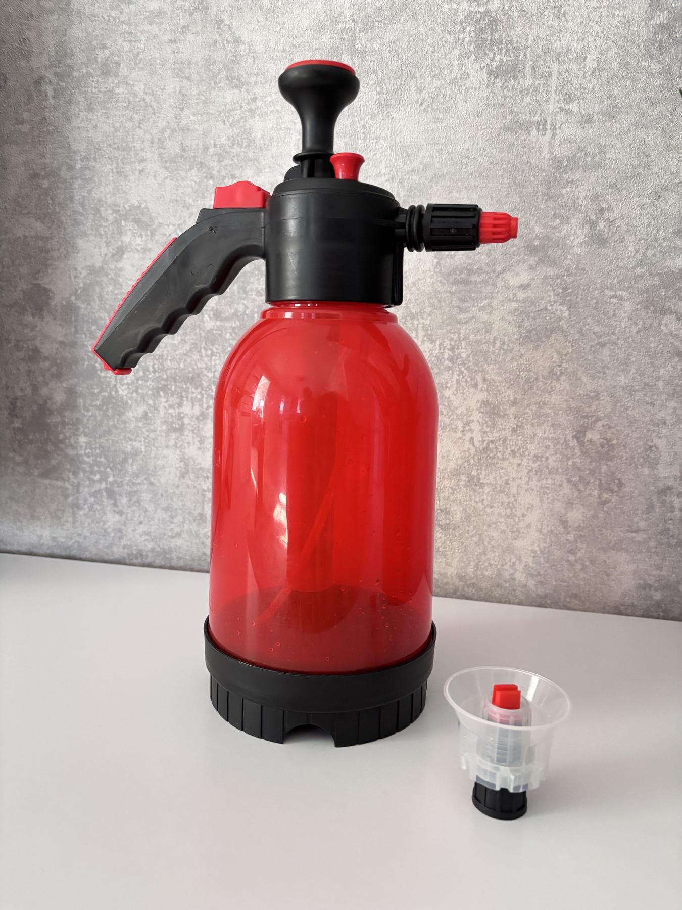 Піногенератор-обприскувач ручний 2в1 2 л Red (23634606)