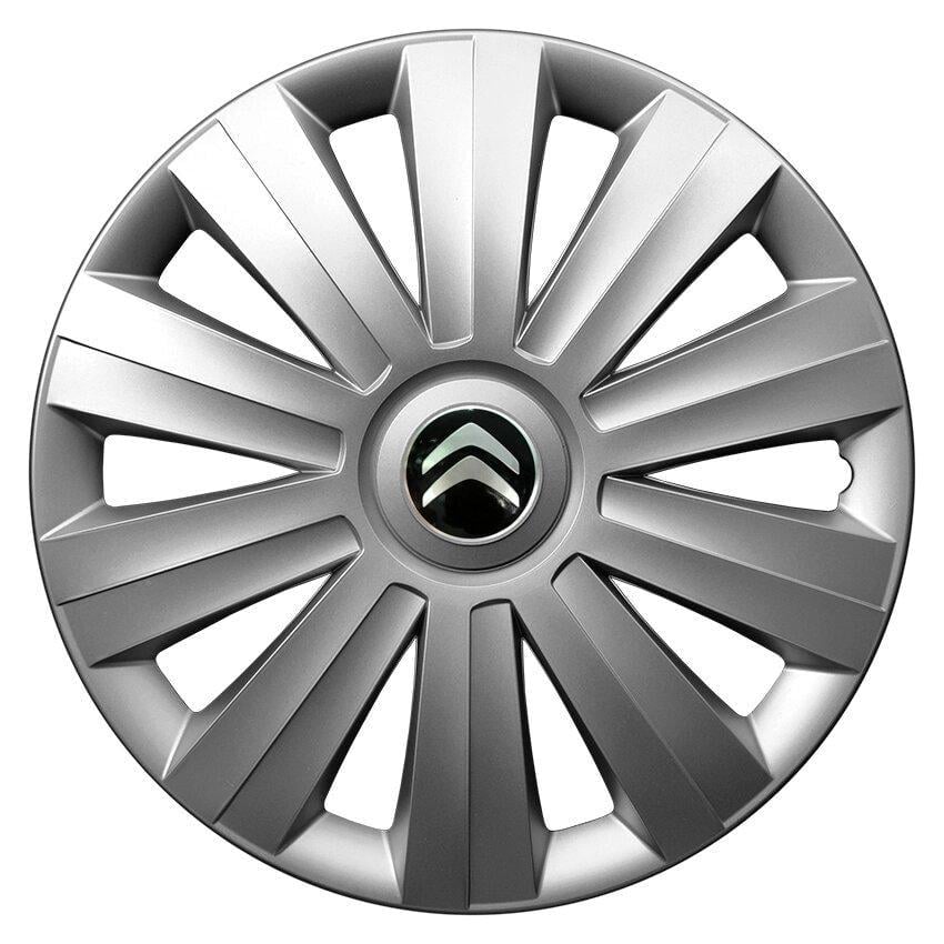 Комплект колпаков JAWOPLAST Snake R13 для Citroen 4 шт. Silver (28434979)