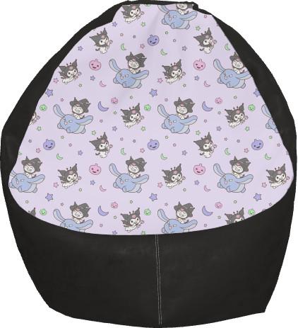 Кресло-груша Kuromi Hello Kitty 1 L (13242439)