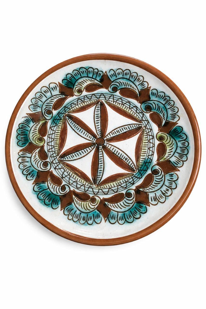 Тарілка Zgarda Косівська кераміка 20х2 см (КК 01-22)