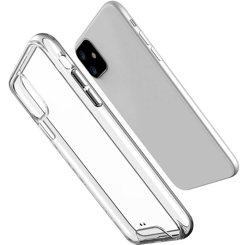 Противоударный чехол Epik для Apple iPhone 11 (6.1") TPU Space Case transparent Прозрачный - фото 3