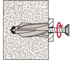 Дюбель для газобетона FISCHER GB 14 (50493) - фото 6