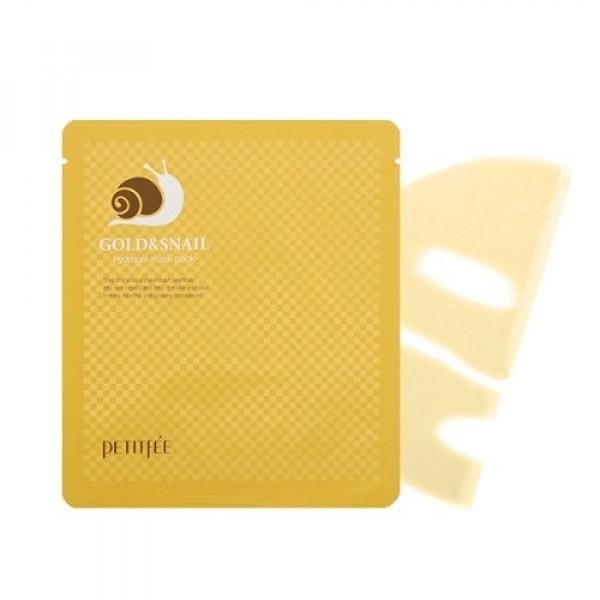 Маска для обличчя гідрогелева PETITFEE Gold & Snail Transparent Gel Mask Pack (2938454720)