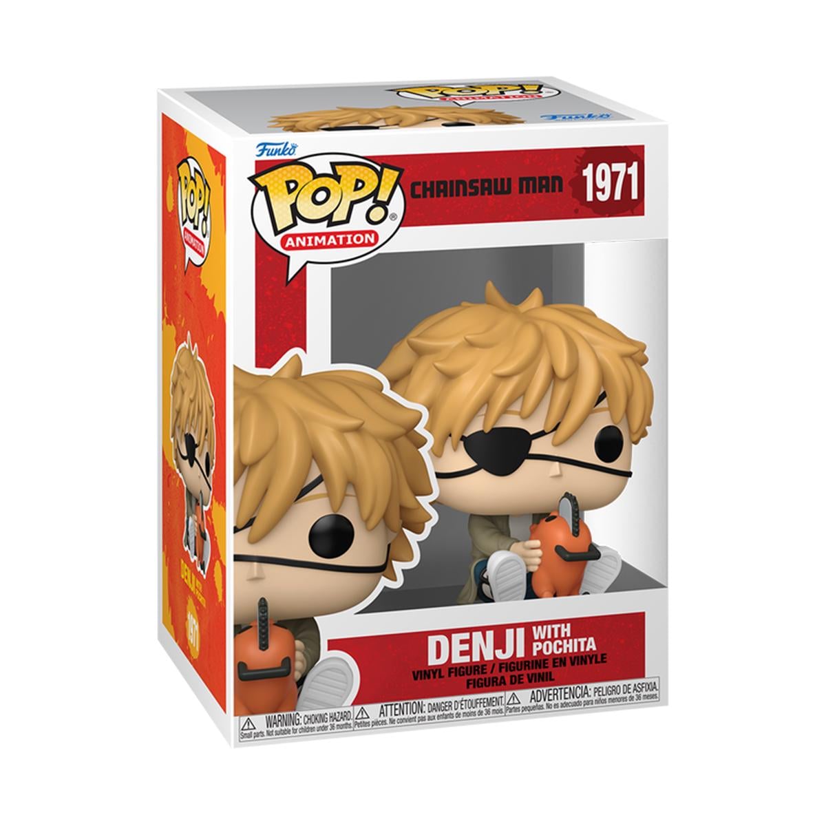 Детская игровая фигурка Funko POP Коллекционная Денджи и Почта Chainsaw Man Многоцветный (1206472544) Детская игровая фигурка Funko POP Коллекционная Денджи и Почта Chainsaw Man Многоцветный (1206472544)