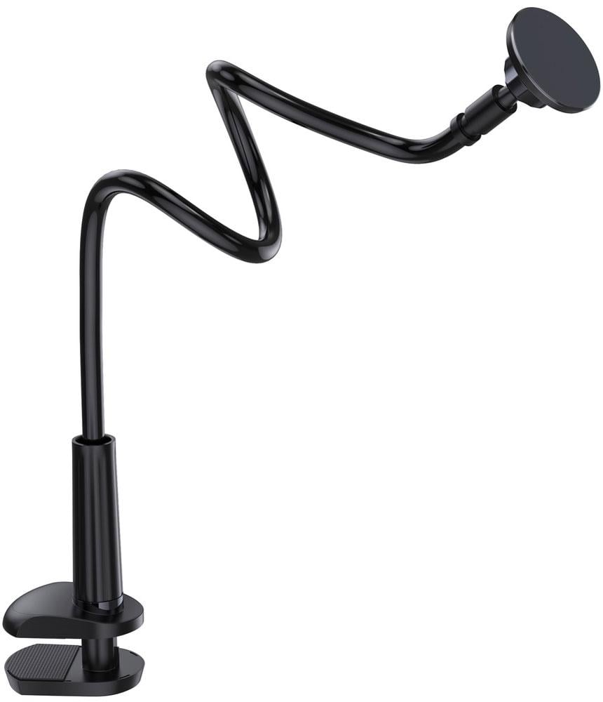 Держатель для телефона магнитный Choetech lazy Man Magnetic Suction Stand гибкий настольный Black (H049-BK)