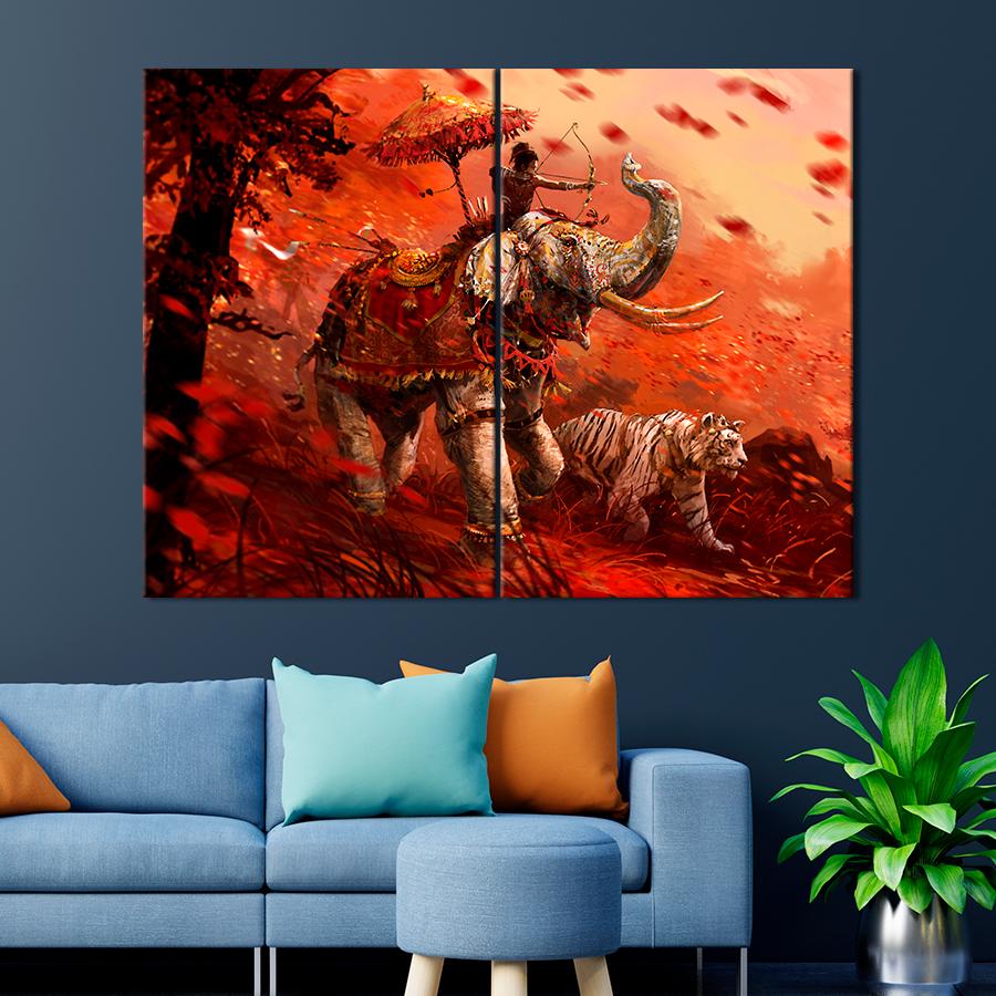 Настінний декор Комп'ютерна гра Far Cry 4 71x51 см (A142-2)