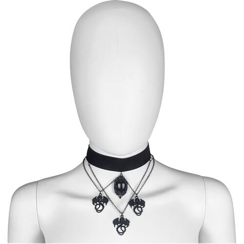 Чокер Королева Драконов Seta Decor 24-535BLK