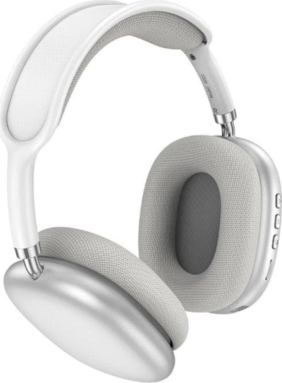 Наушники беспроводные Borofone BO22 Bluetooth гарнитура Silver (38196)